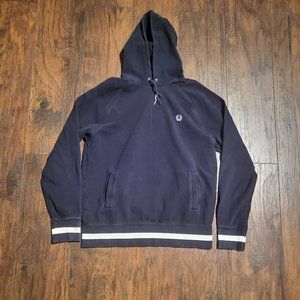 Navy Cotton Hoodie